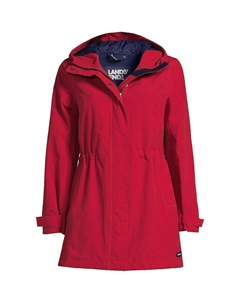 Женский водонепроницаемый плащ с капюшоном Squall Lands' end