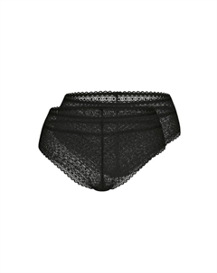 Трусики соблазнительная страсть упаковка из 2 шт., черный Sassa