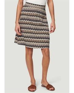 Прямая юбка с эластичным поясом, черный Zero