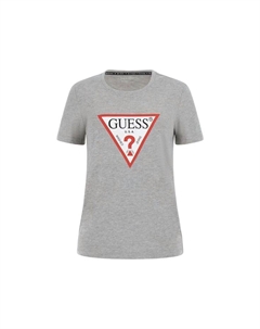 Футболка с коротким рукавом оригинал, серый Guess