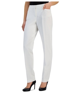 Женские прямые брюки со средней посадкой и L-карманами, стандартной, длинной и короткой длины, белый I.n.c. international concepts