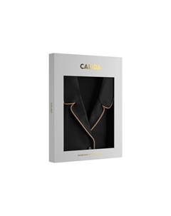 Пижама на пуговицах из тенселя модала и шелка «Лунные мечты», черный Calida