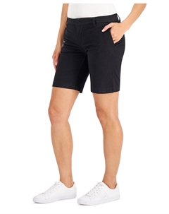 Женские шорты-бермуды Hollywood TH Flex 9 дюймов, черный Tommy hilfiger