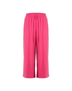 Легкие летние брюки-кюлоты в спортивном стиле с эластичным поясом, розовый Roadsign australia