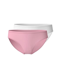 Трусы женские Benefit 2 шт. в упаковке из хлопка и стретч, цвет 262 cherry blossom Calida