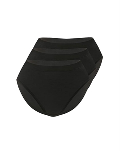 Трусики Lovely skin 3 шт. в упаковке, черный Sassa