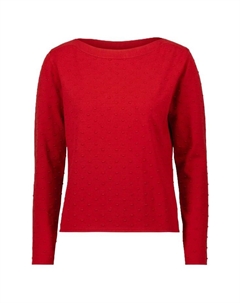 Вышивка на свитере, красный Zero