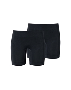 Шорты (брюки) байкерские - классические бесшовные, черный Schiesser