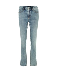 Джинсы с 5 карманами, голубой Zero