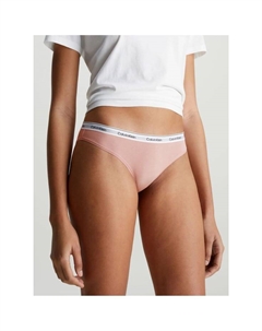 Современные трусы с логотипом и поясом с логотипом, розовый Calvin klein