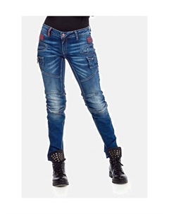 Джинсы, синий Cipo&baxx