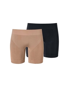 Шорты (брюки) байкерские - классические бесшовные, черный Schiesser