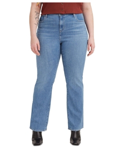 Модные джинсы большого размера 725 с высокой посадкой bootcut, мульти Levi's®