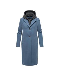 Длинное пальто печенье мечта 14, голубой Navahoo