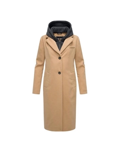 Длинное пальто печенье мечта 14, коричневый Navahoo