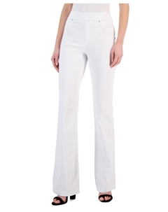 Брюки-клеш Petite с высокой посадкой, белый I.n.c. international concepts