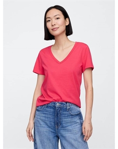 Футболка, розовый Gap