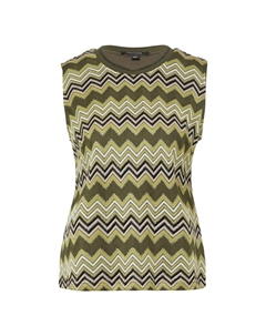 Облегающий топ, зеленый Comma,