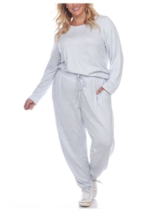 Комплект для отдыха больших размеров, 2 предмета, светло-синий White mark