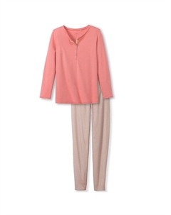 Длинная пижама сны о лете, розовый Calida