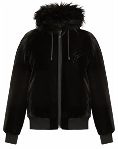 Бархатный жакет Tasha, черный Giuseppe zanotti