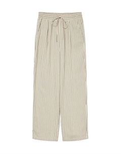 Свободные брюки на завязках, серебряный Vero moda