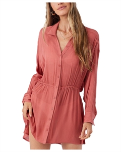 Накидка-туника с длинными рукавами и воротником-стойкой для юниоров O`neill