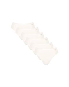 Трусы Tai 6 шт. в упаковке - повседневные трусы из хлопка Tai 6 шт. эластичный хлопок, белый Sloggi