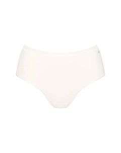 Трусы миди Go daily из хлопка комплект из 3 шт. эластичный пояс, белый Sloggi