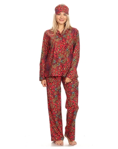 Уютный пижамный комплект из 3 предметов, мульти White mark