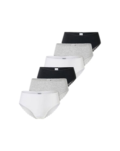 Трусы Бразилия 6 пар в упаковке 95/5 современный хлопок, мультиколор Schiesser