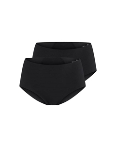 Трусики с высокой талией 2 пары трусиков с карманами, черный Anita
