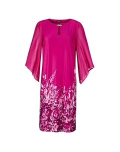 Короткий размер: платье, мультиколор Goldner