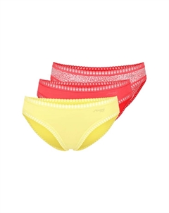 Трусы Go Crush 3 шт. в упаковке, цвет v015 multiple col Sloggi