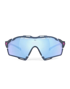 Oversize-frame солнцезащитные очки, синий Rudy project