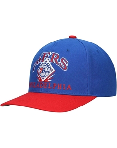 Мужская кепка x Lids Royal, красная Philadelphia 76ers All Pro Classic Snapback Mitchell and ness