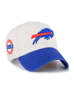 Мужская кремовая регулируемая шляпа Royal Buffalo Bills '47 с боковым шагом и очисткой '47 brand