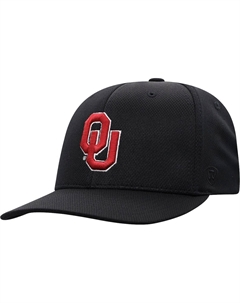 Мужская черная кепка с логотипом Oklahoma owners Reflex Flex Top of the world