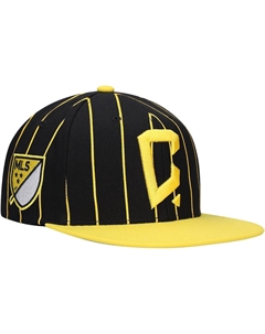 Мужская черная кепка с булавкой Columbus Crew Team Snapback Mitchell and ness