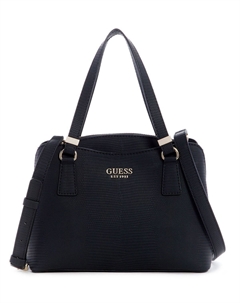 Маленькая сумка-портфель для подруги с тремя отделениями Lyndi GUESS, черный Guess