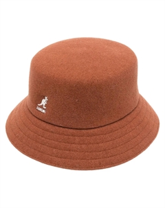 Панама Lahinch с вышитым логотипом, коричневый Kangol