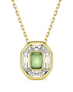 Ожерелье Chroma, зеленый Swarovski