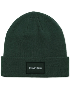Мужская тканая шапка с нашивкой-логотипом Calvin klein