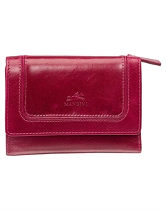 Мини-кошелек-клатч South Beach с RFID-безопасностью, розовый Mancini