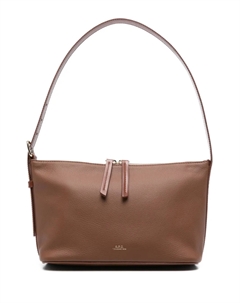 Сумка через плечо из кожи APC, коричневый A.p.c.