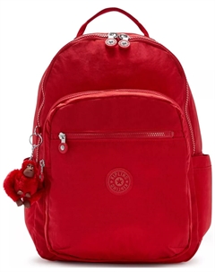 Рюкзак Seoul Go, красный Kipling