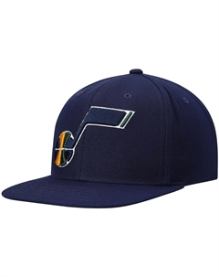 Мужская темно-синяя кепка Utah Jazz Ground 2.0 Snapback Mitchell and ness