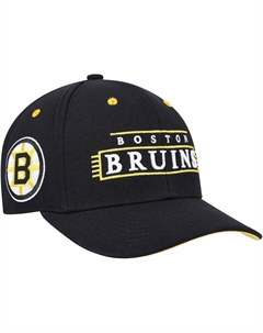 Мужская черная кепка Boston Bruins LOFI Pro Snapback Mitchell and ness
