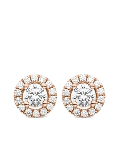 Серьги-гвоздики Camilla из розового золота с бриллиантами, розовый Veynou