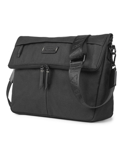 Сумка-трансформер Reborn из переработанного сырья, черный Bugatti